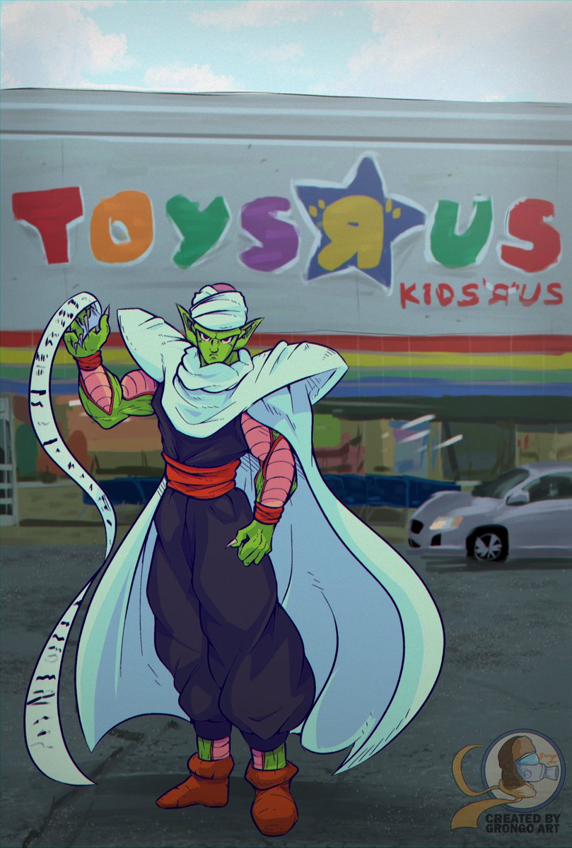 Grongo Art on Twitter "The return of a demon⁉️ Toys R Us Piccolo Happy