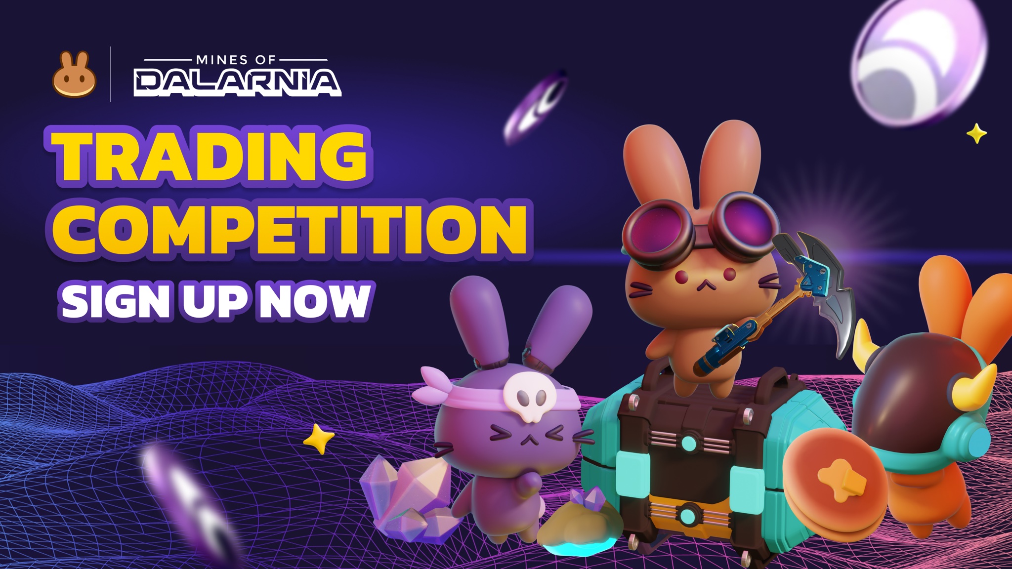 PancakeSwap 🥞 BSC on Twitter "⛏🐇🏆 Introducing PancakeSwap’s Mines of