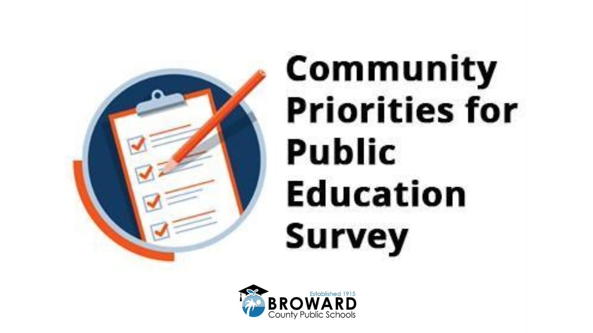 Broward Schools on Twitter "Let your voice be heard! Complete the