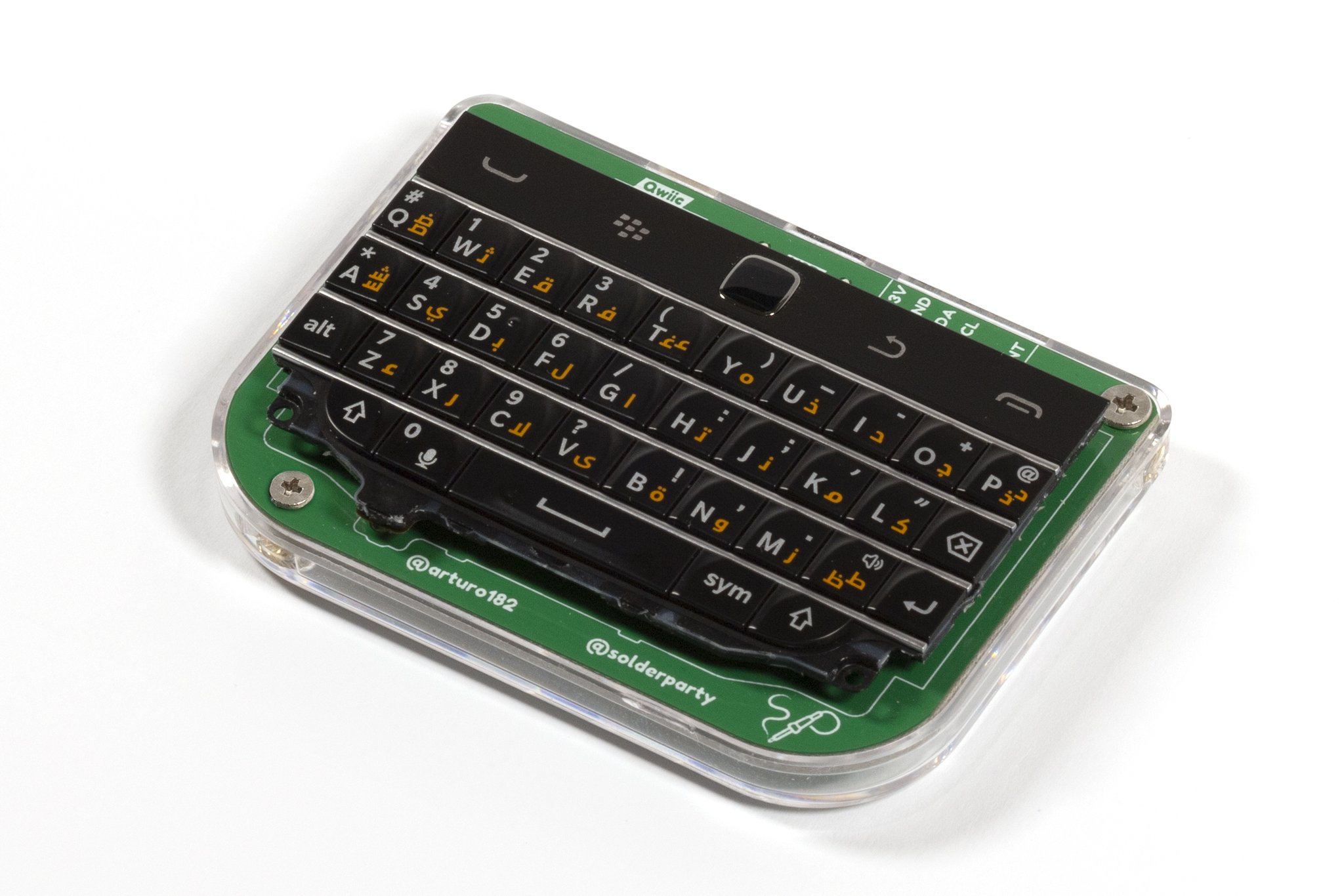 Solder Party on Twitter "The BB Q20 Keyboard is the evolution of our