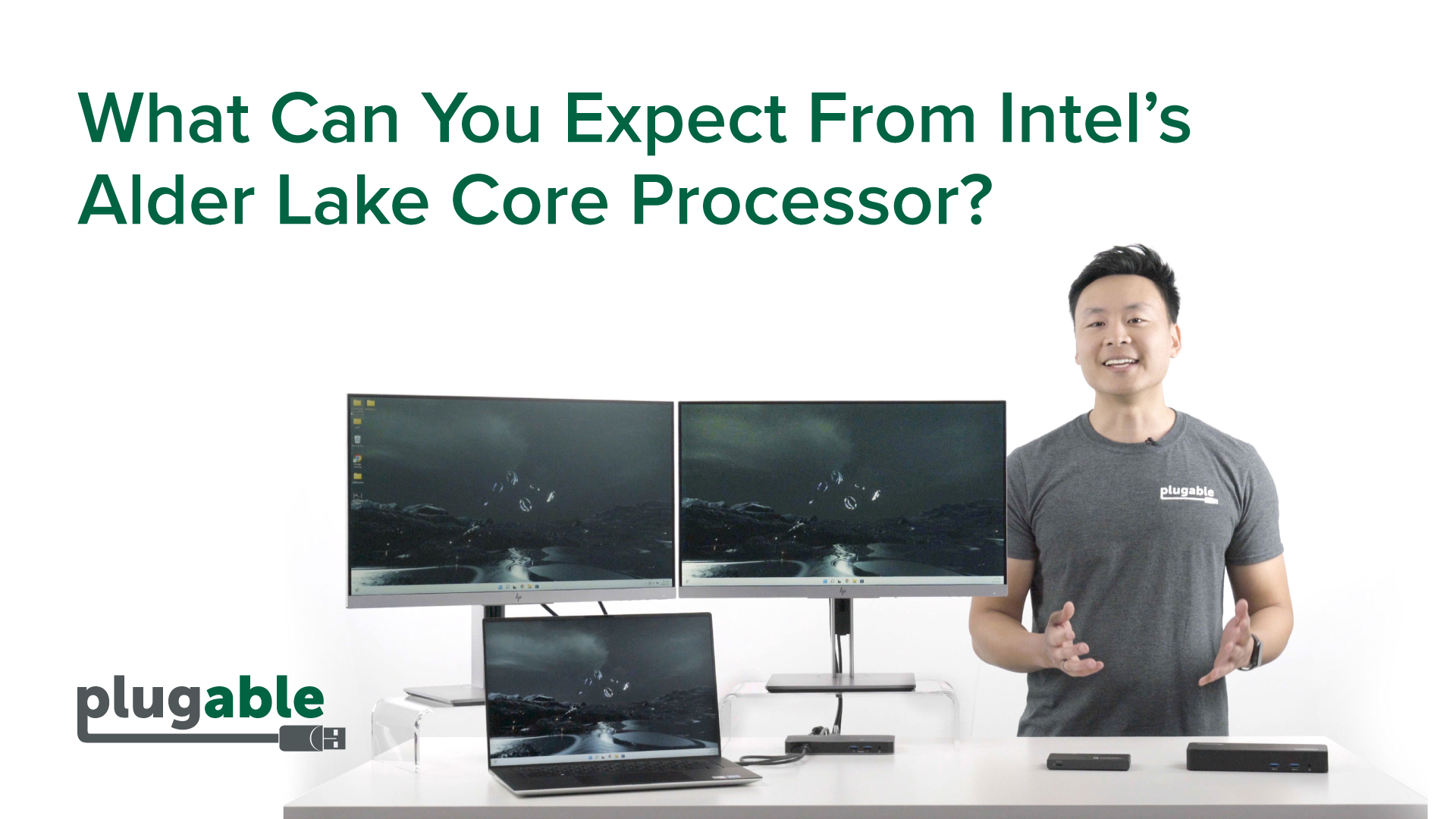 Plugable on Twitter "The new Alder Lake Core Processor from Intel has