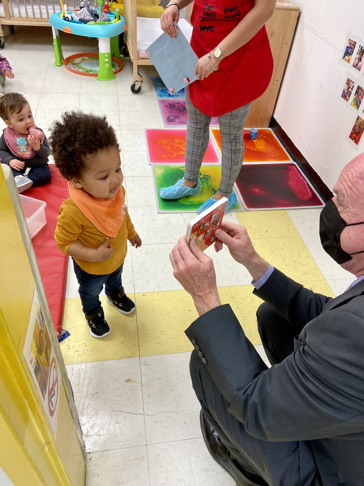 NYC Health + Hospitals/Bellevue on Twitter "Today CEO Bill Hicks visited the Bellevue DayCare