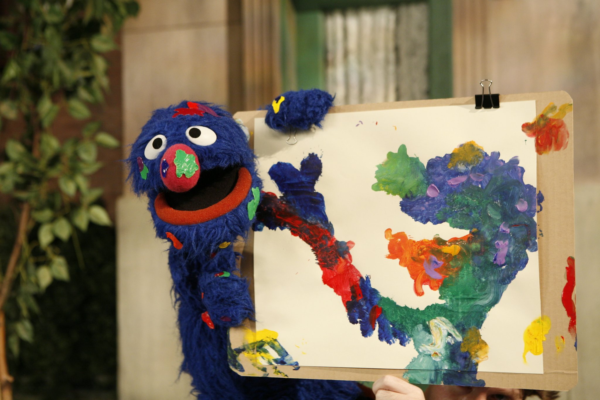 Sesame Street on Twitter "Q Whats green and smells like blue paint? A