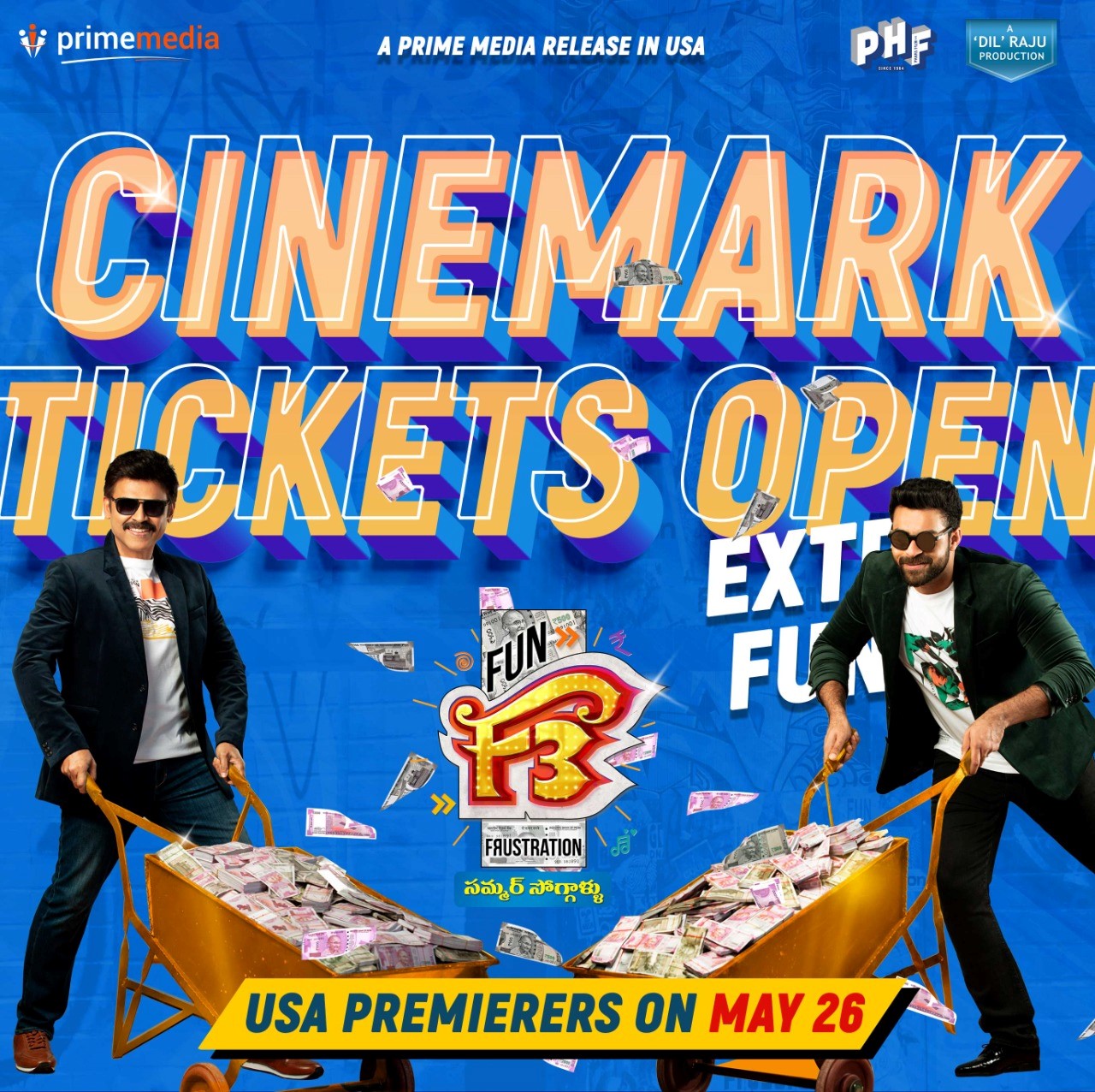 Cinemark Theatres on Twitter "Tickets for F3Movie are ON SALE NOW! In