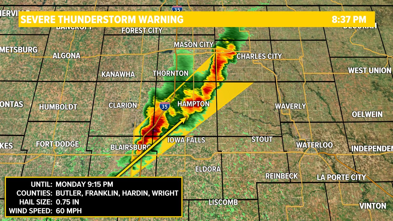 Local 5 Weather on Twitter "A Severe Thunderstorm Warning is in effect