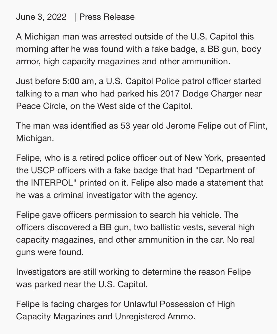 southpaw on Twitter "A retired police officer out of NY showed up at