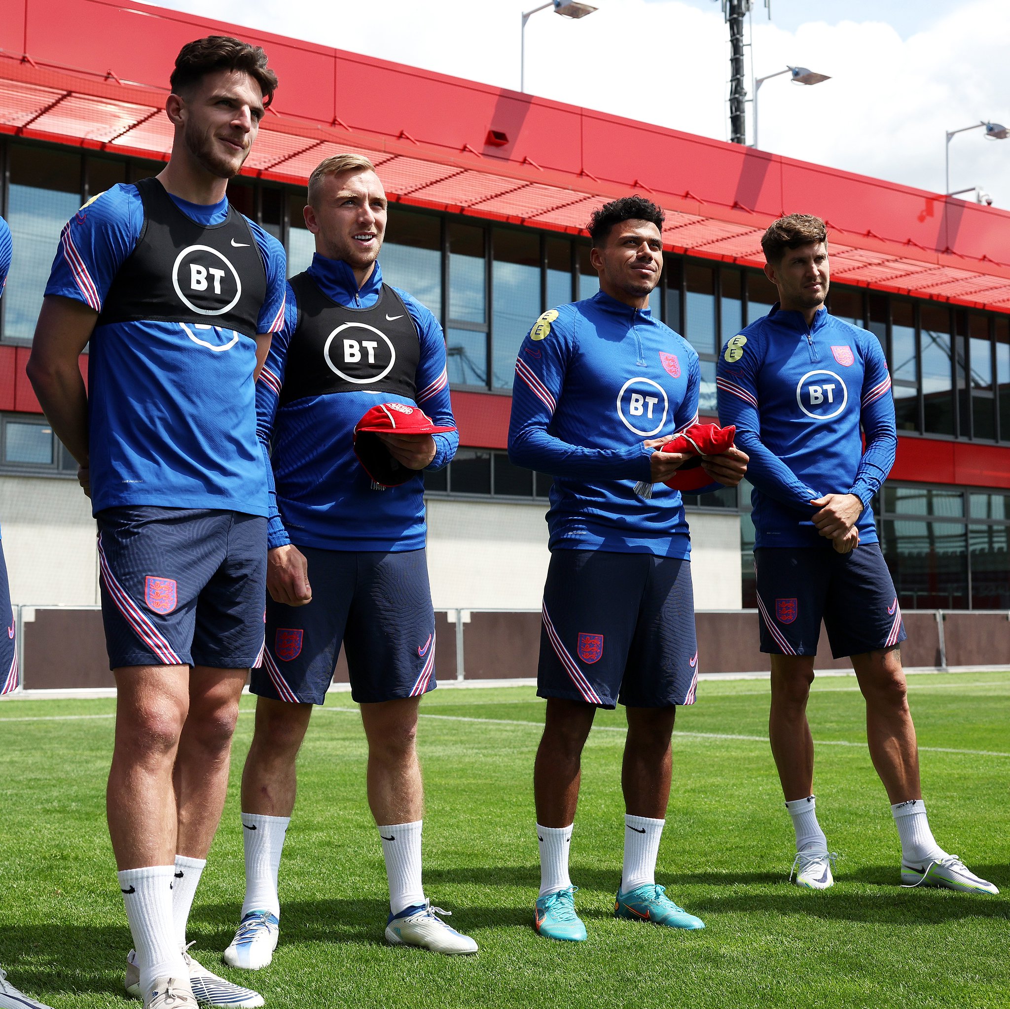 England on Twitter "Presented with their legacy caps by Gareth Southgate 🙌 A special moment for