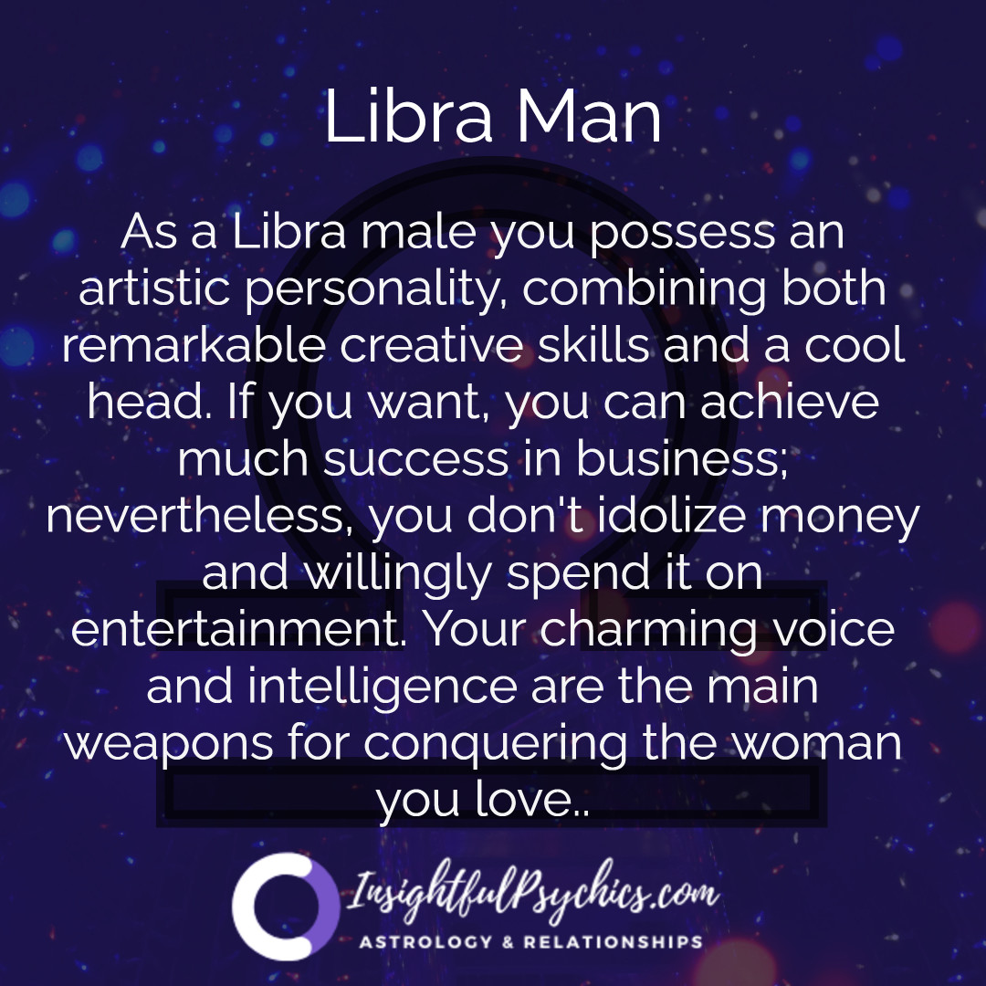 Libra Characteristics Male