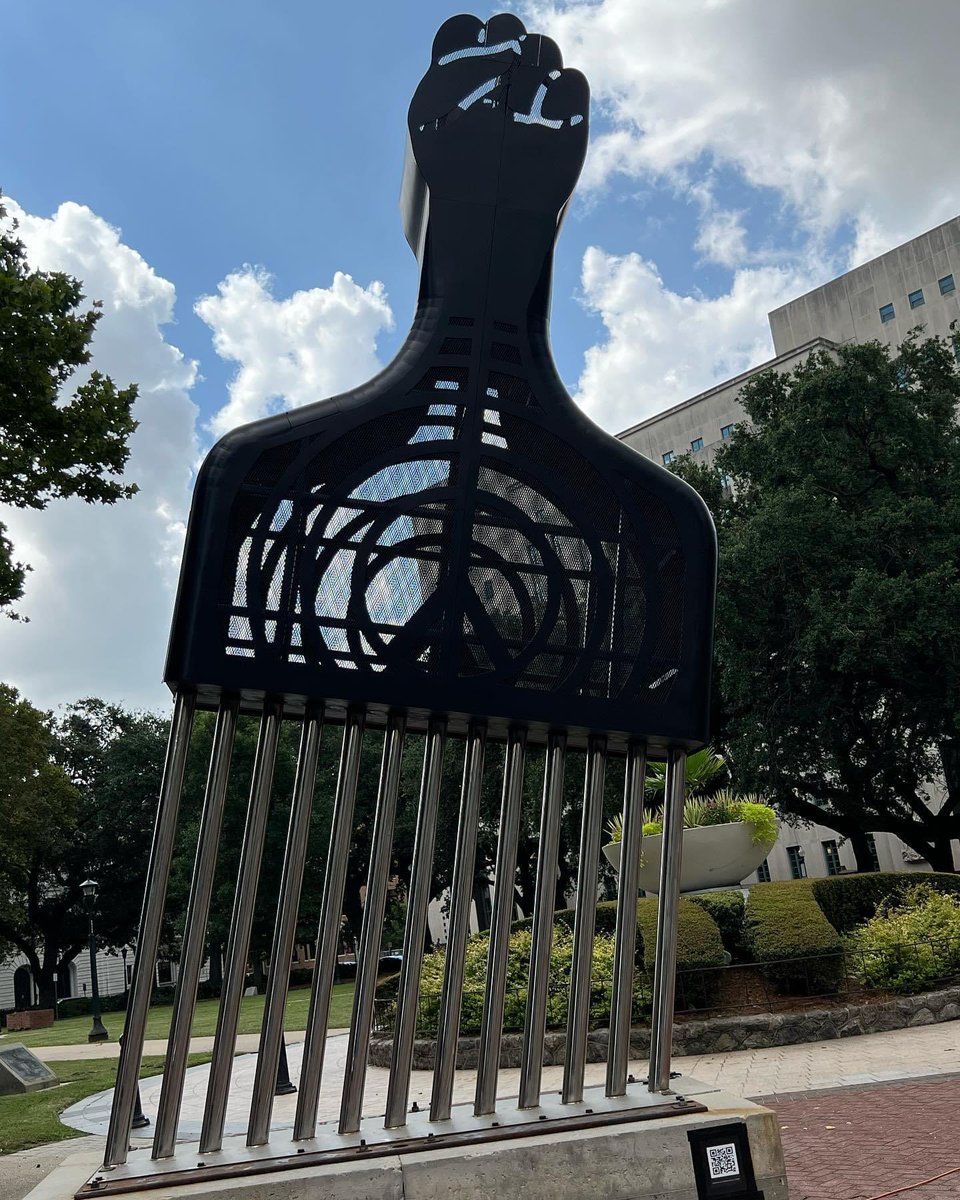 m on Twitter "RT They put an art sculpture of an Afro