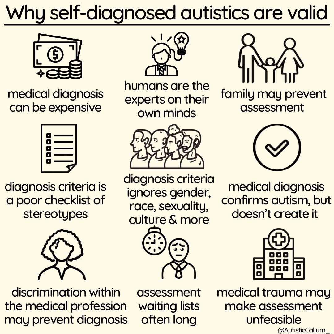 Callum Stephen (He/Him) on Twitter "Receiving an autism diagnosis from