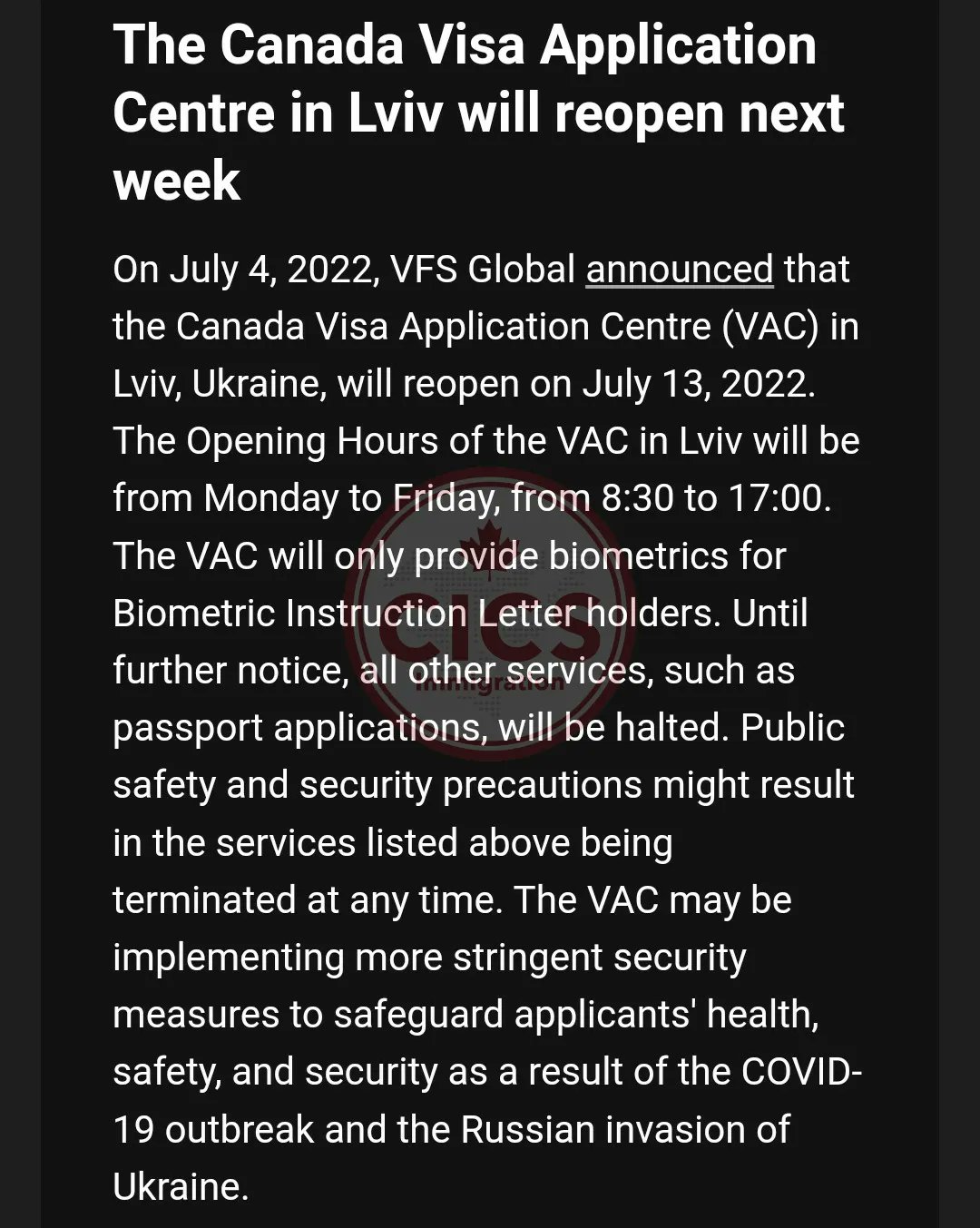 CICS Immigration Inc. Canada Immigration on Twitter "Canadian