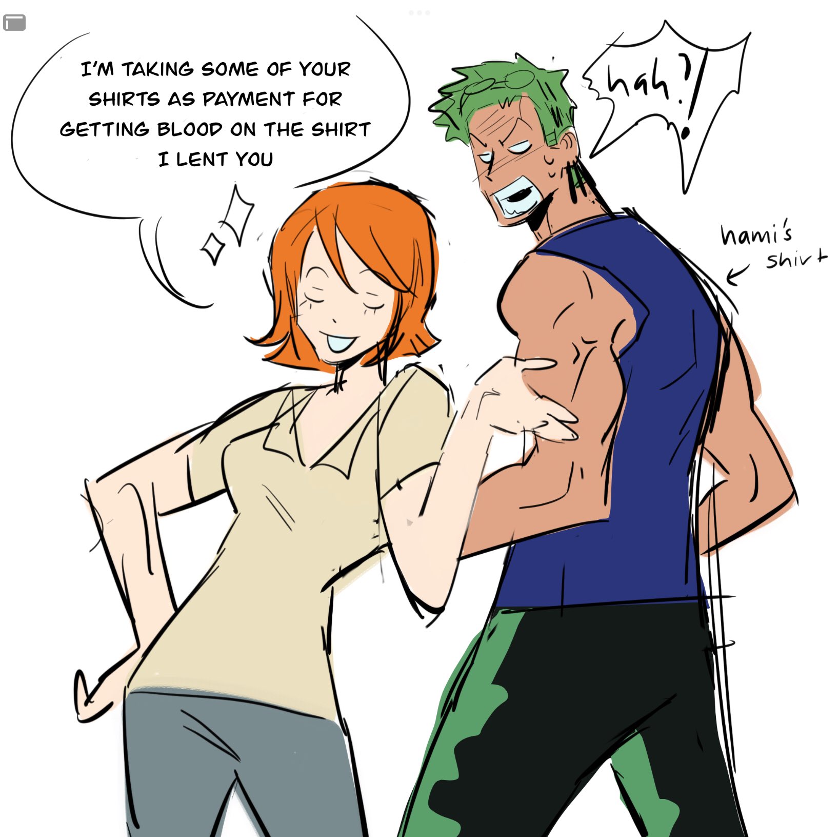Nami X Zoro