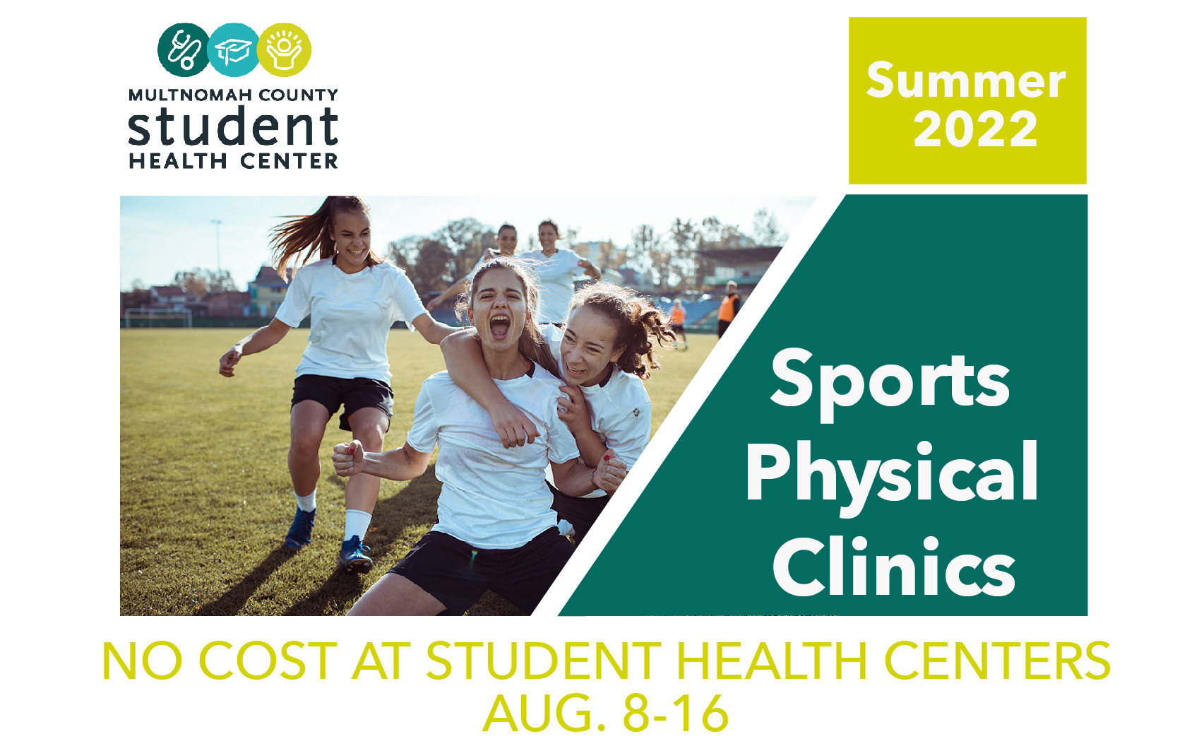 Portland Public Schools on Twitter "Multnomah County Student Health Center is offering Sports