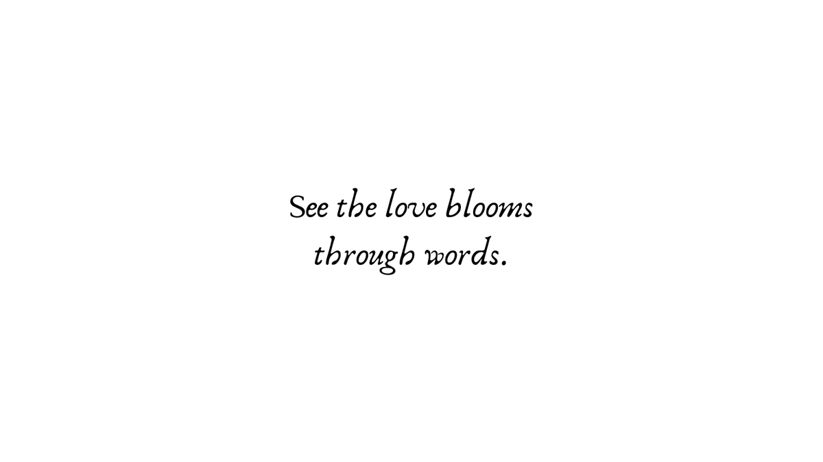 love blooms / Twitter