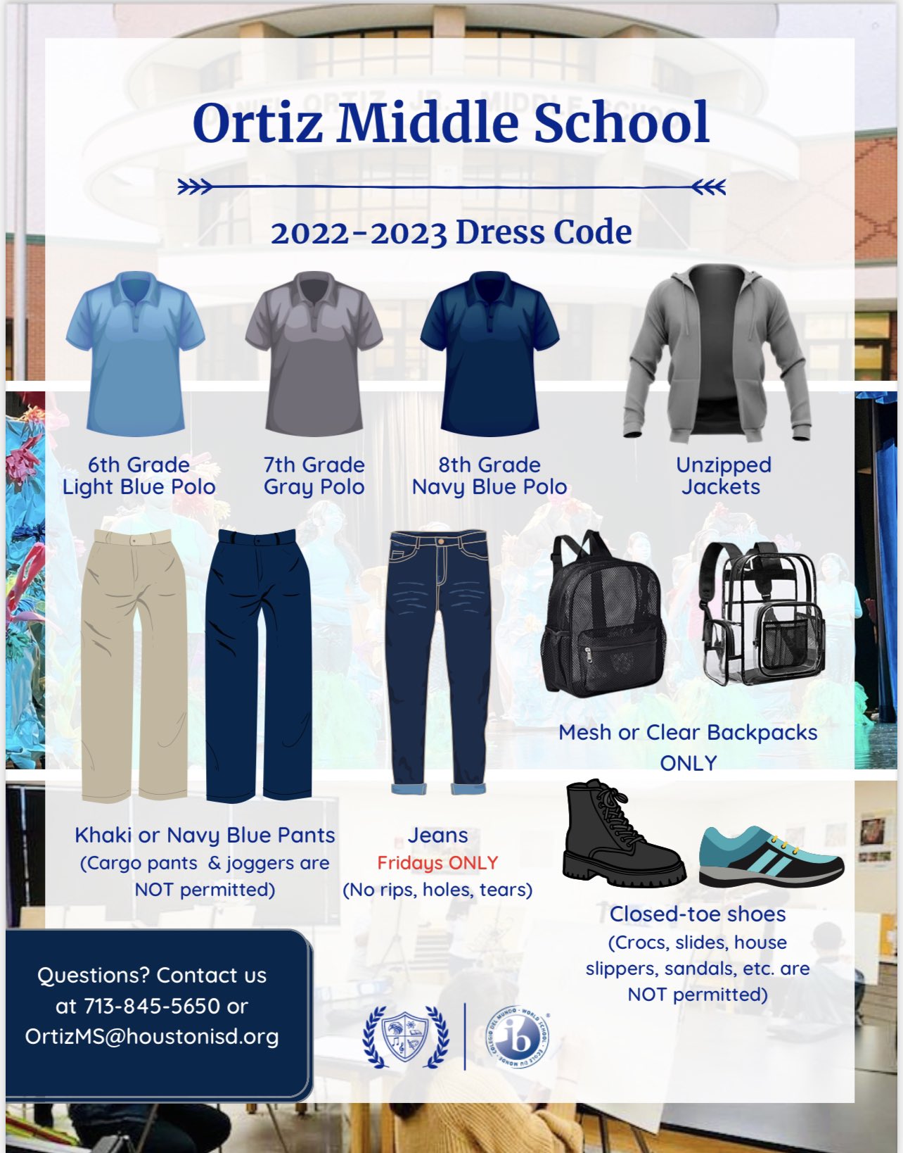 Ortiz Middle School on Twitter "Get ready for the back to school sales