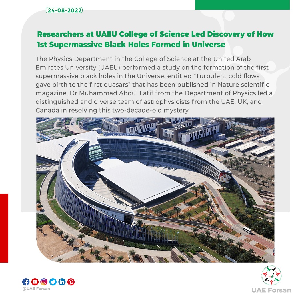 UAE Forsan on Twitter "Researchers at United Arab Emirates University