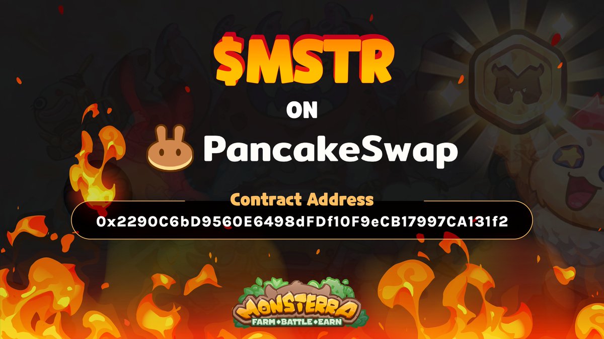 Monsterra Game (Android Available NOW) on Twitter "🔥MSTRUSDT pair is