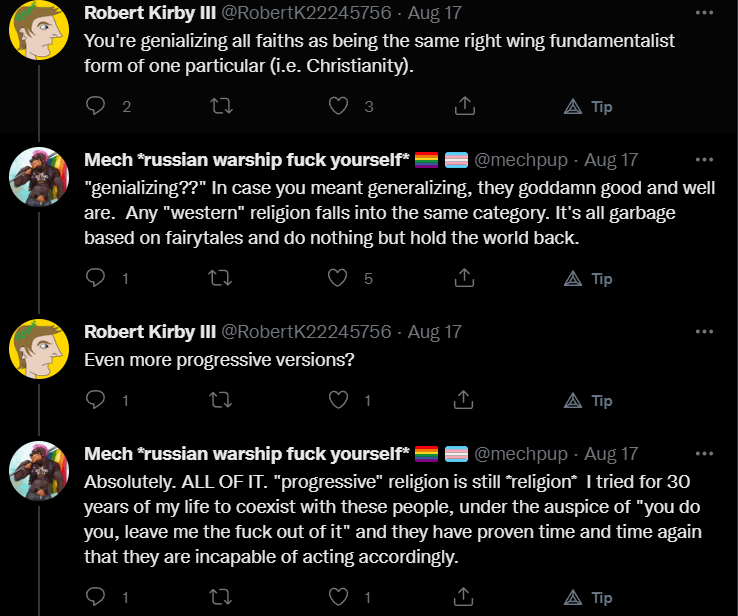 Atheists/Neopagans Posting their L's🟡 on Twitter "https//t.co