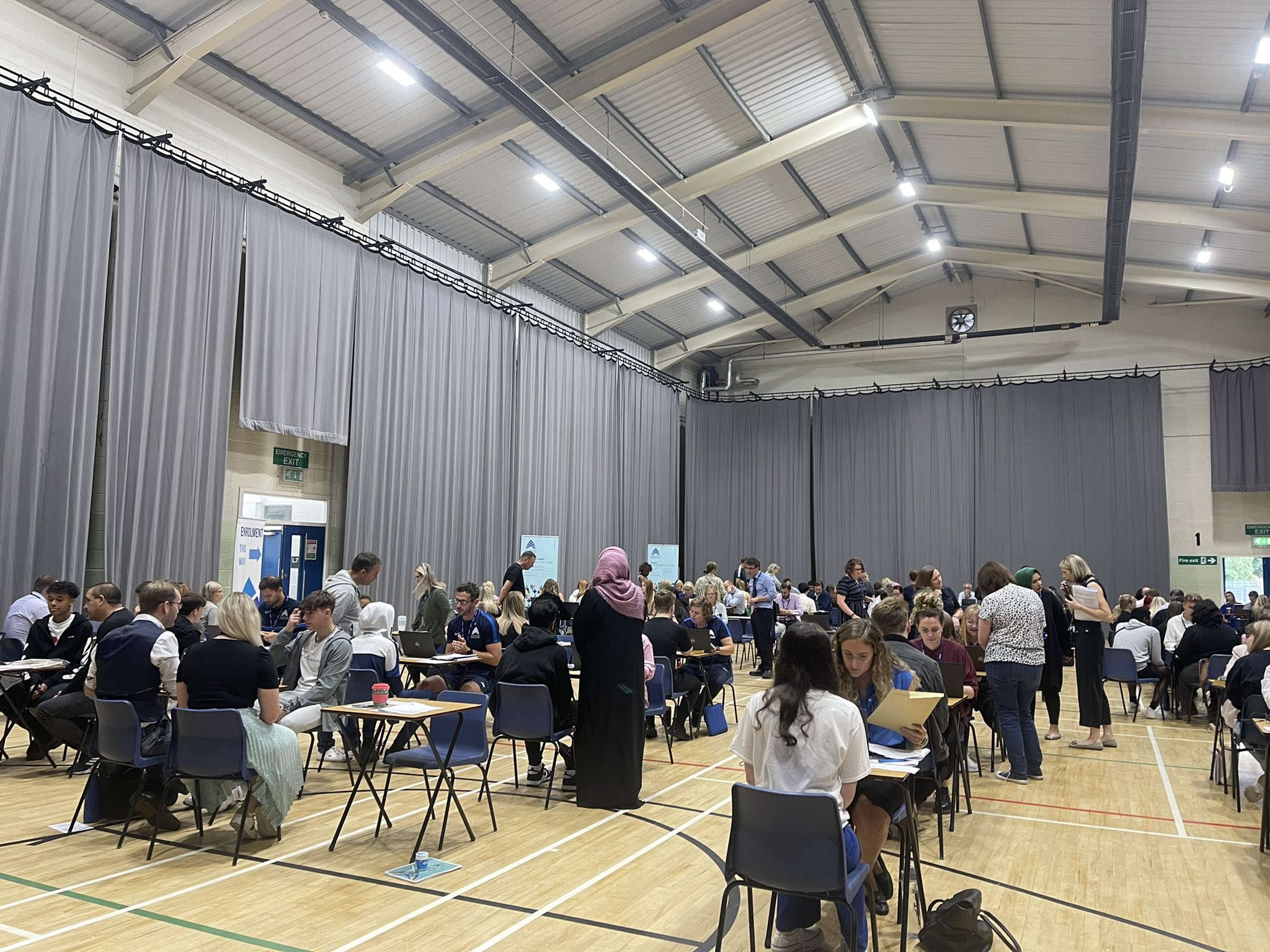 Ashton Sixth Form College on Twitter "Day 1 of enrolment done So great