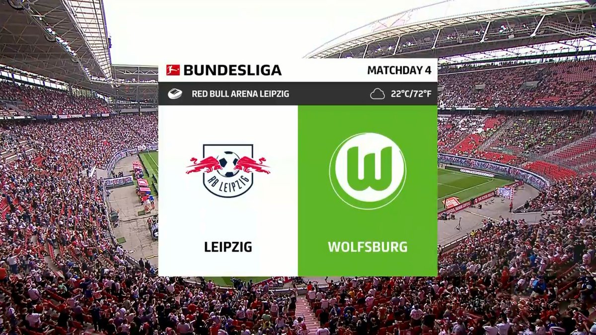 RB Leipzig vs Wolfsburg 27 August 2022