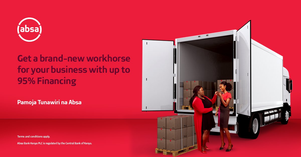 Absa Bank Kenya on Twitter "Need to upgrade your fleet? We have come