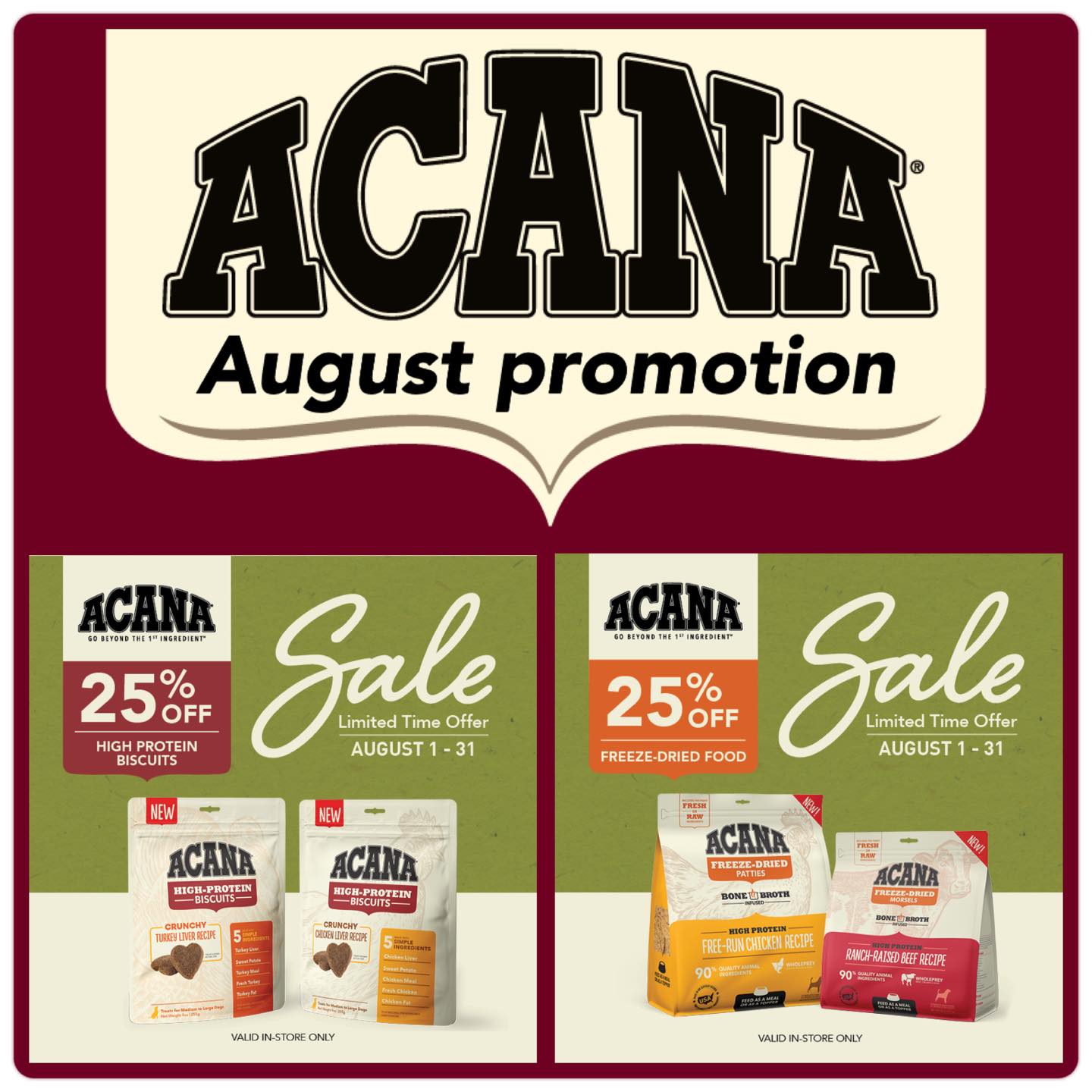 Fetch Pet Emporium on Twitter "August is almost over and so are these deals! Only 3 days left