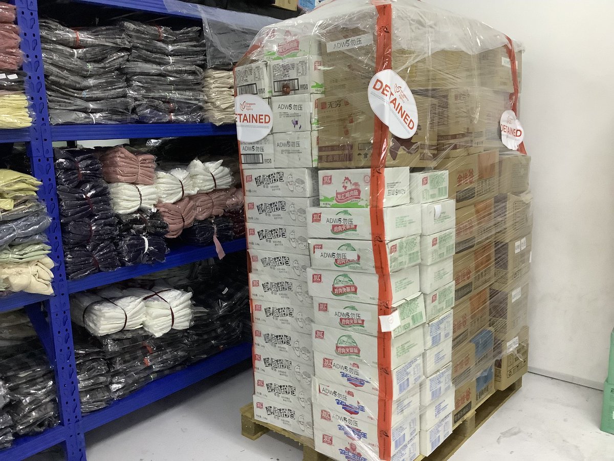 Singapore Food Agency (SFA) on Twitter "WDJM Pte Ltd was fined 3,000