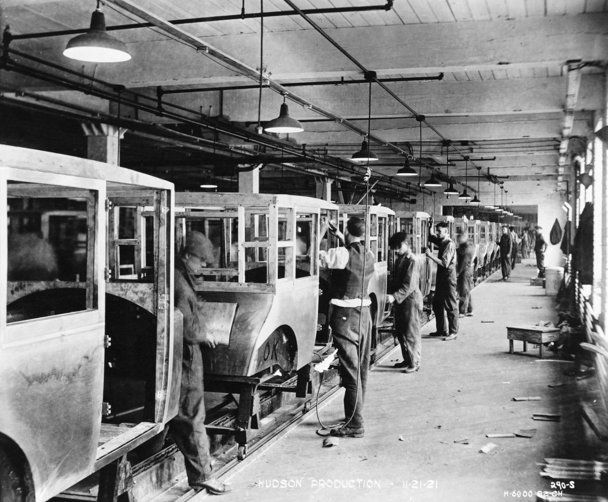 History In Pictures on Twitter "The Hudson Motor Car Company, Detroit