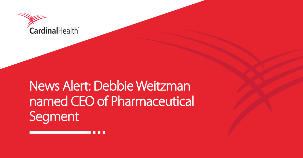 Cardinal Health on Twitter "Cardinal Health Announces Pharmaceutical