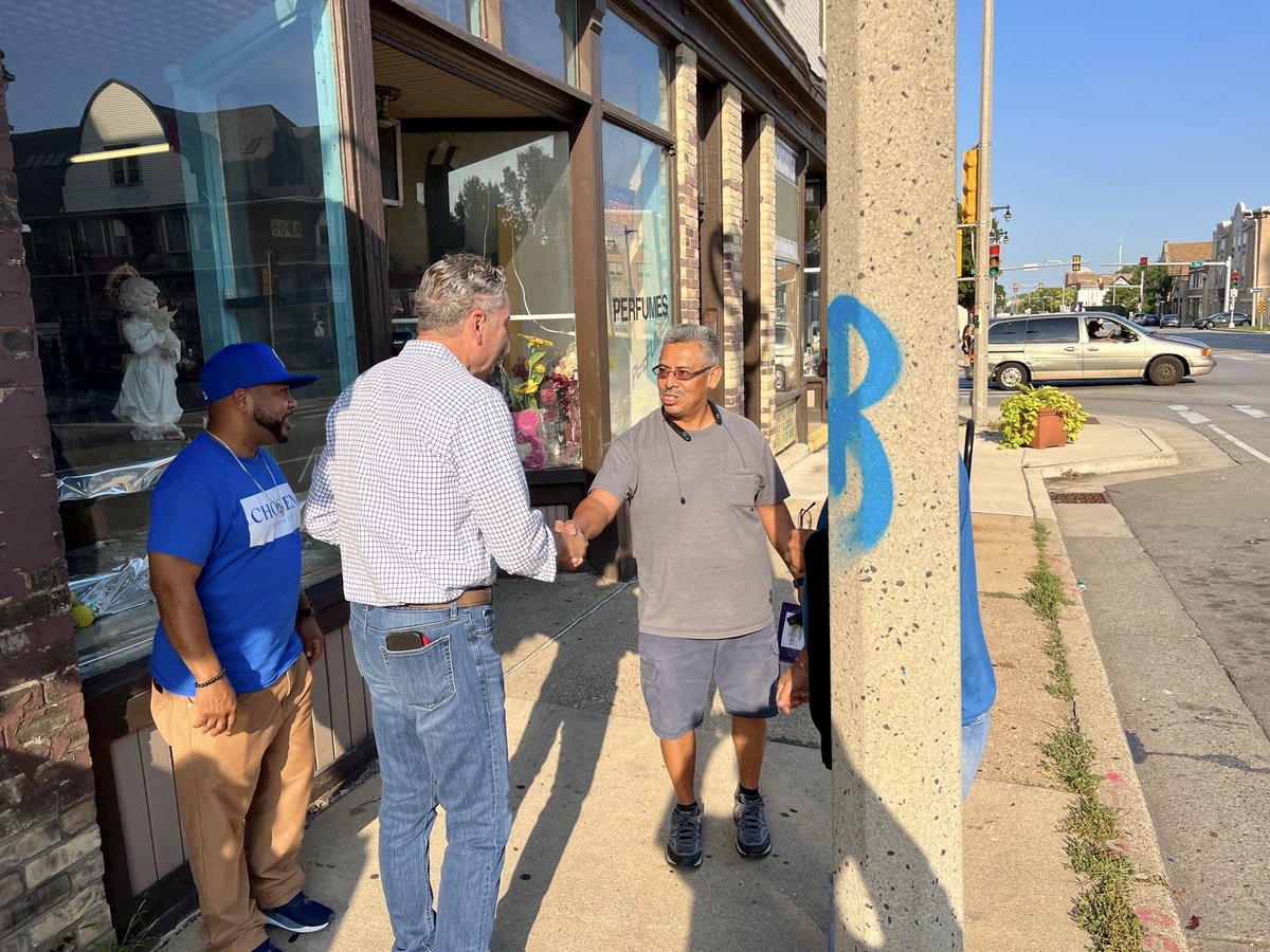 Tim Michels on Twitter "Toured businesses on Milwaukee’s South Side