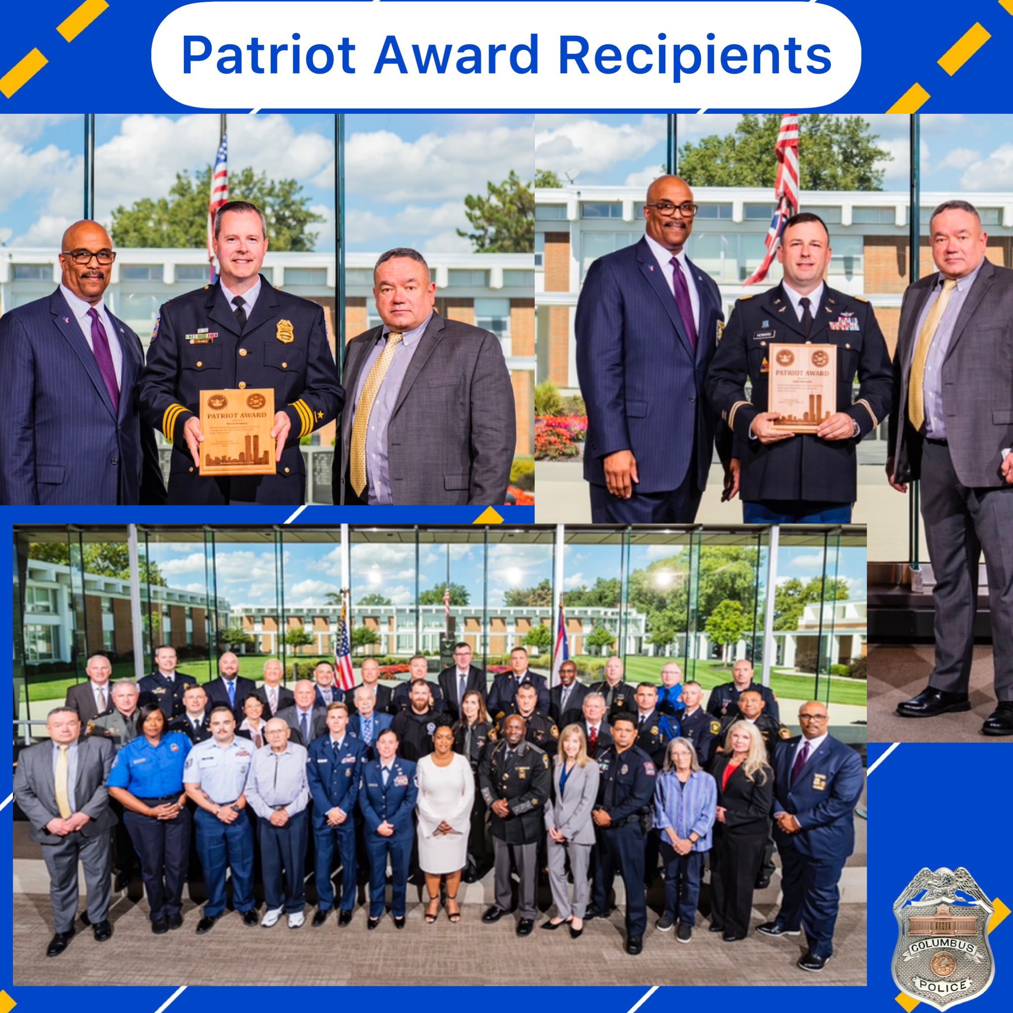 Columbus Ohio Police on Twitter "CONGRATS💙🇺🇸 Commander Mark Denner