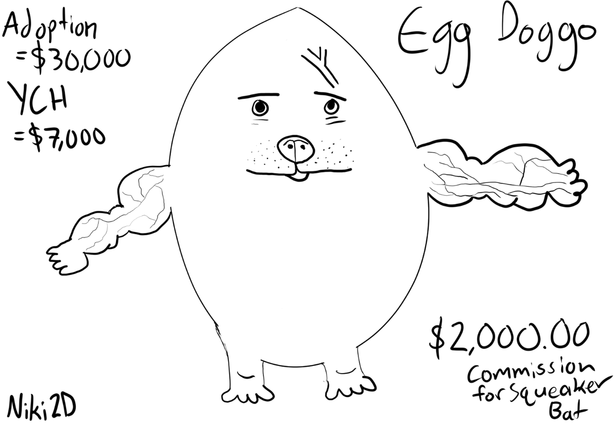 Niki3DSFW on Twitter "Egg Dog"