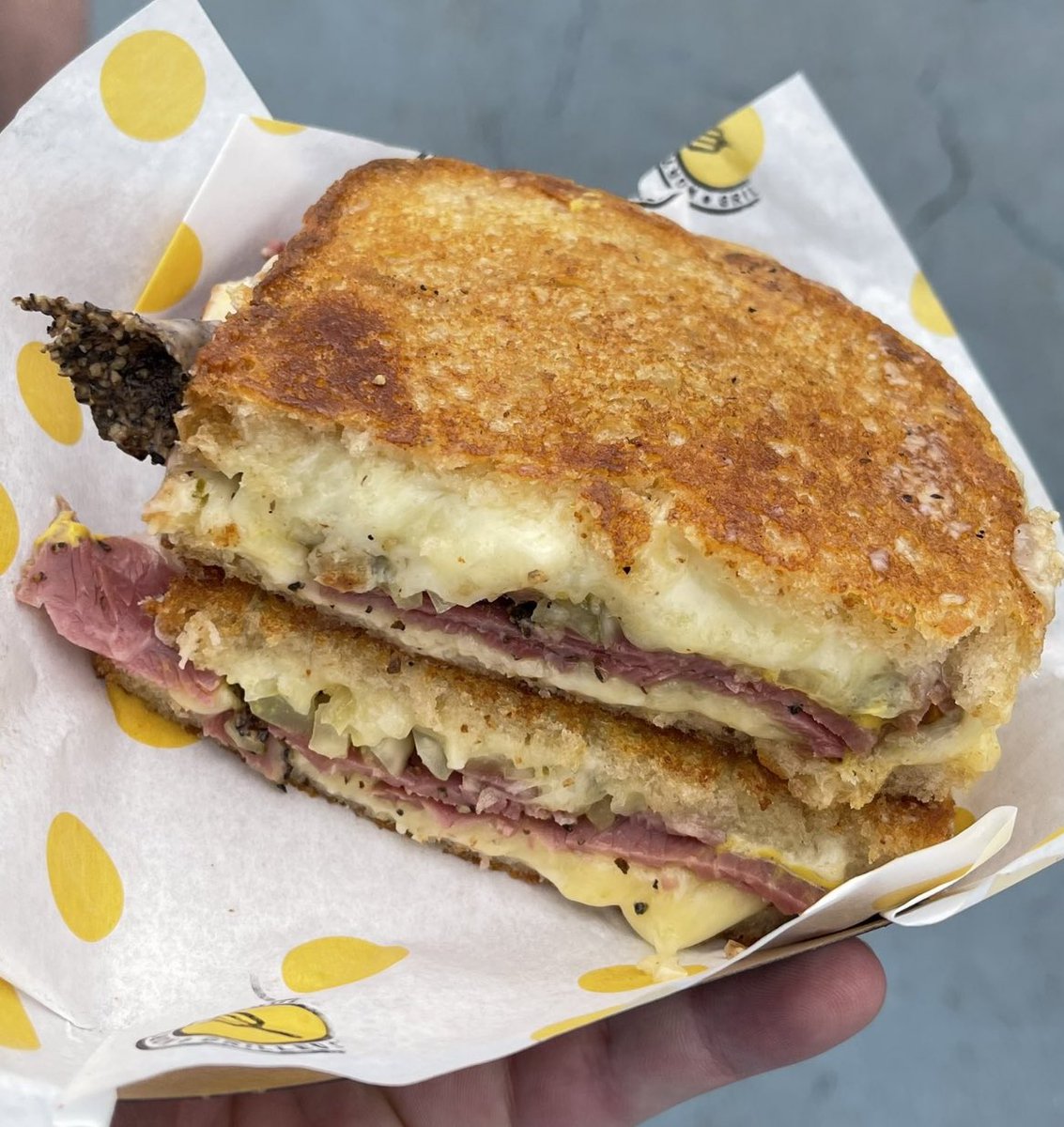 Sally!! on Twitter "pastrami a very underrated grilled cheese filling"