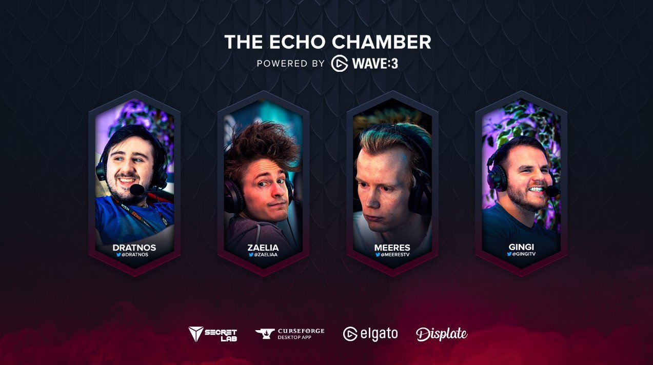 Echo on Twitter "We are LIVE! 🥳 Tune in now to catch Dratnos chatting