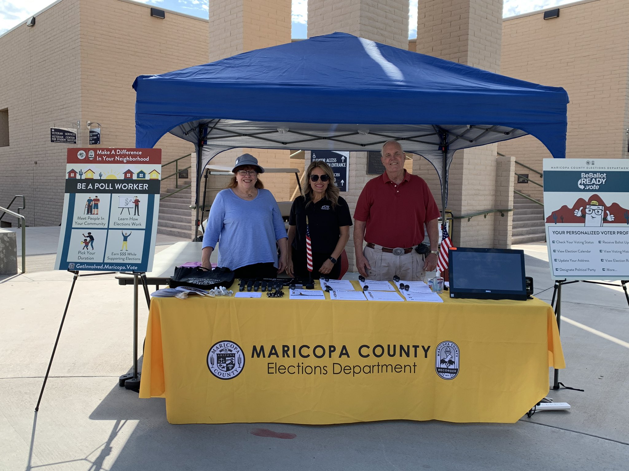 Maricopa County Elections Department on Twitter "Hoy, estamos presentes en los eventos de