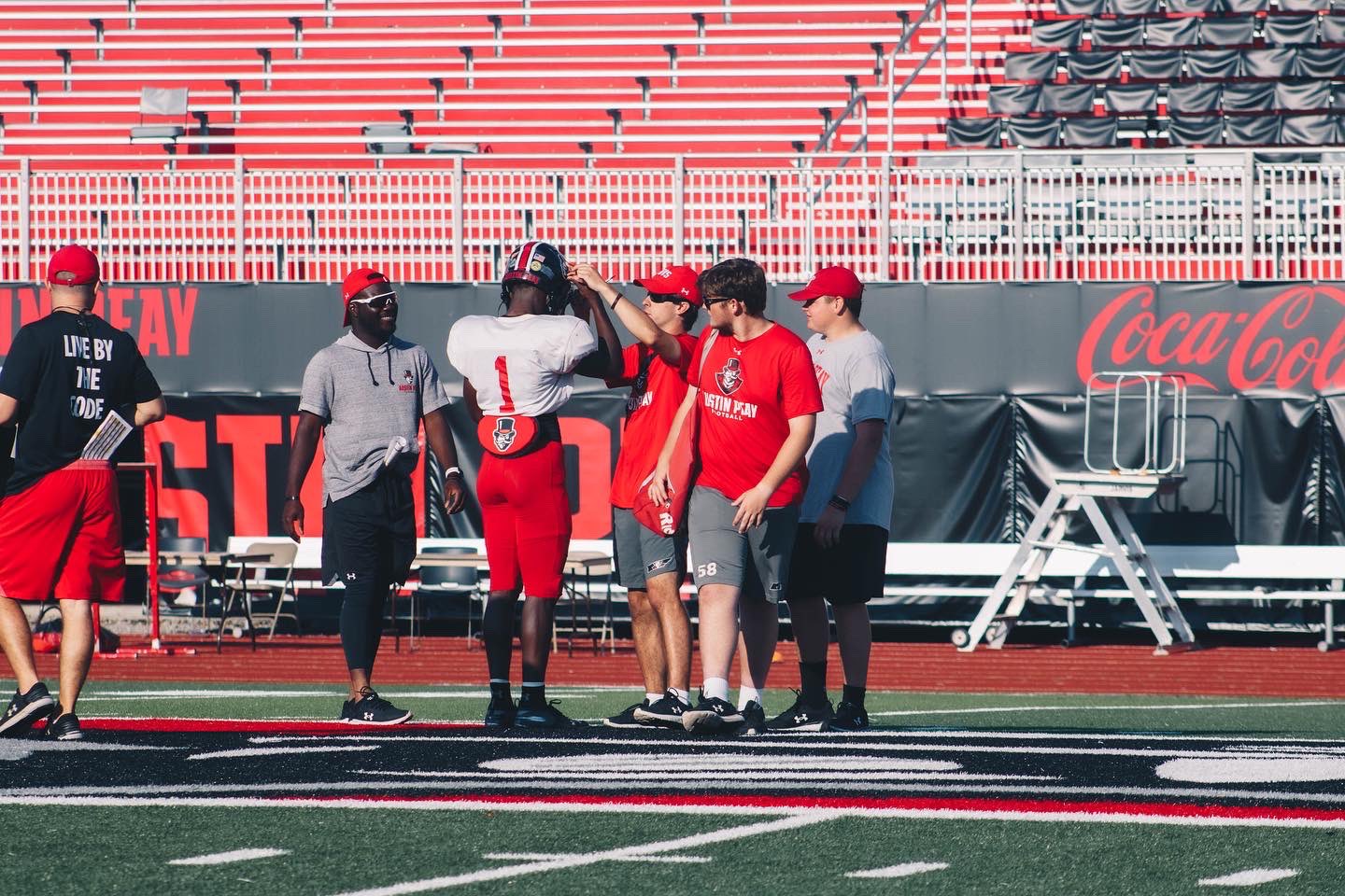 Austin Peay Football on Twitter "𝙎𝙖𝙛𝙚𝙩𝙮, 𝙎𝙬𝙖𝙜, 𝙖𝙣𝙙 𝙎𝙚𝙧𝙫𝙞𝙘𝙚. Thank you