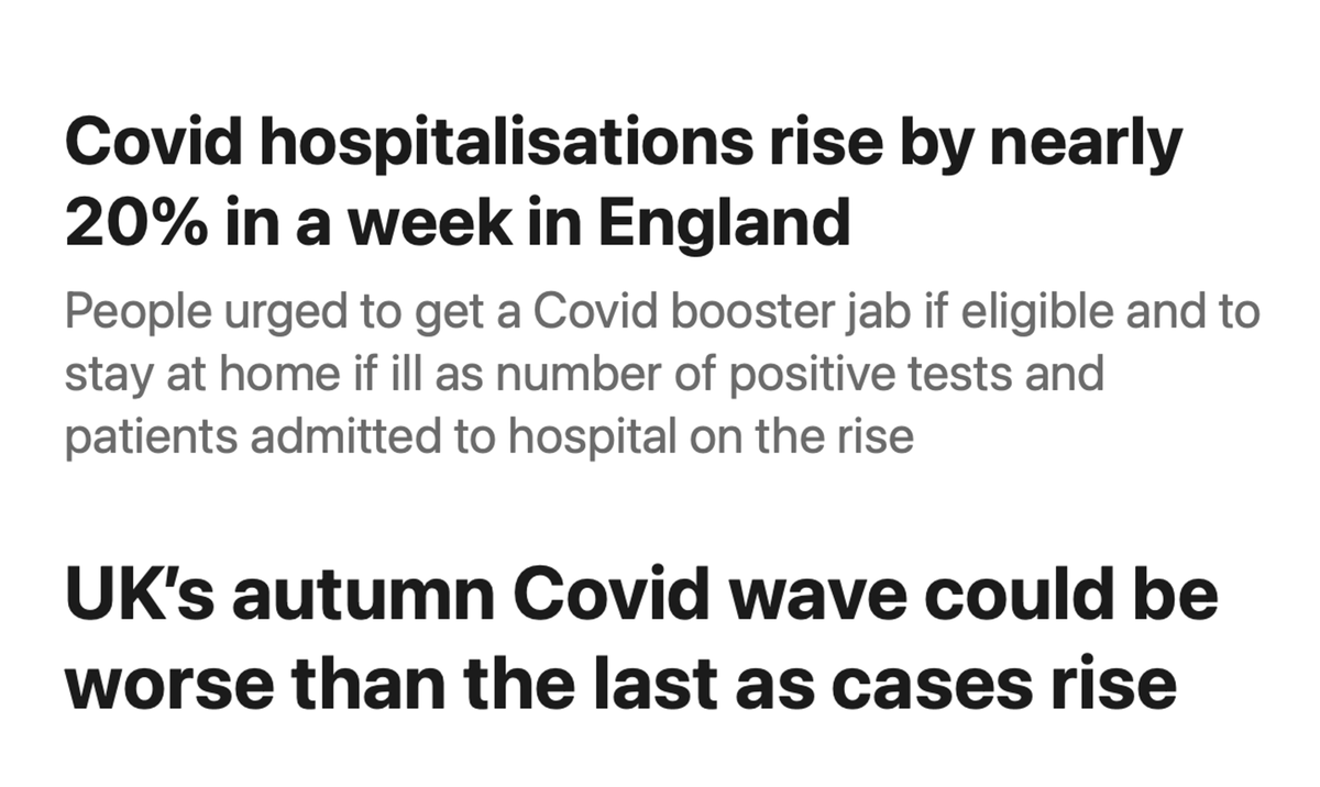 Eric Topol on Twitter "Note. Good time to be sure you get a booster if