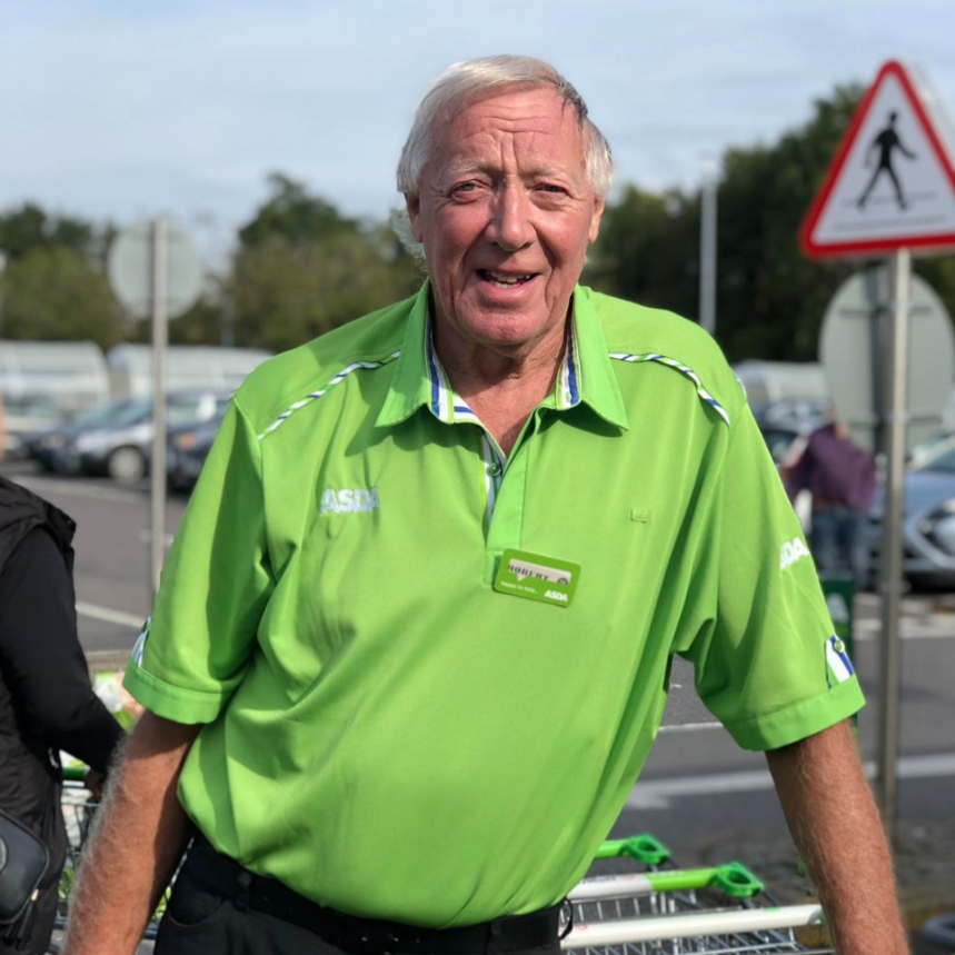 Asda on Twitter "Thank you to porter Robert from Asda Burgh Heath who