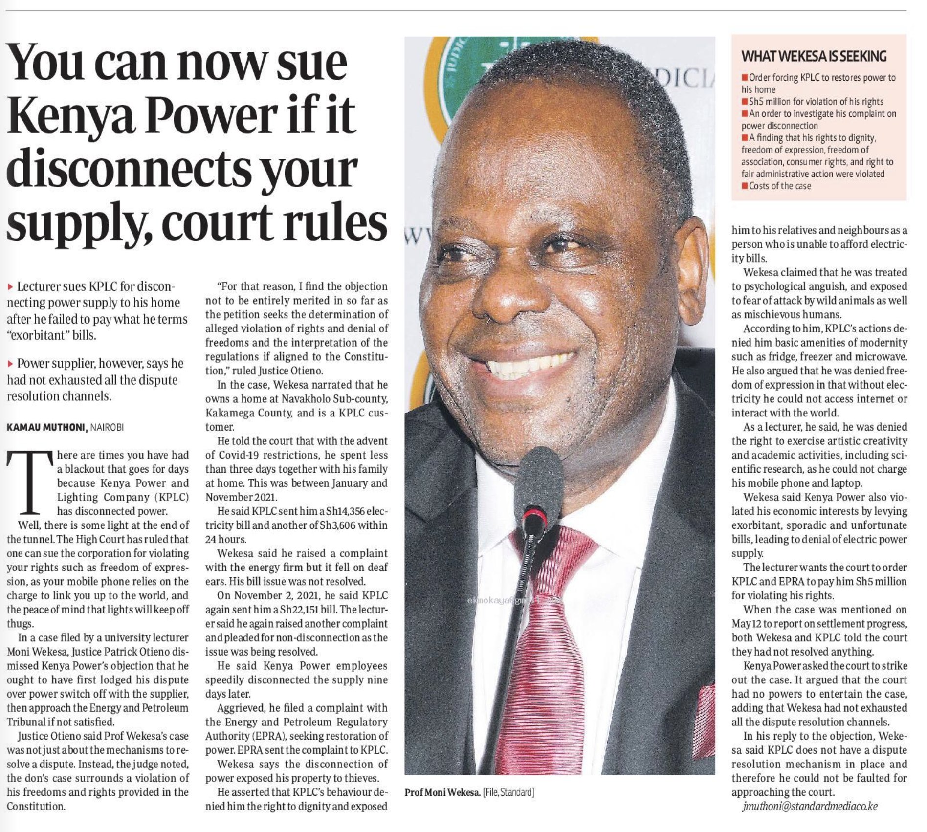 Mwango Capital on Twitter "Interesting. The High Court has ruled that