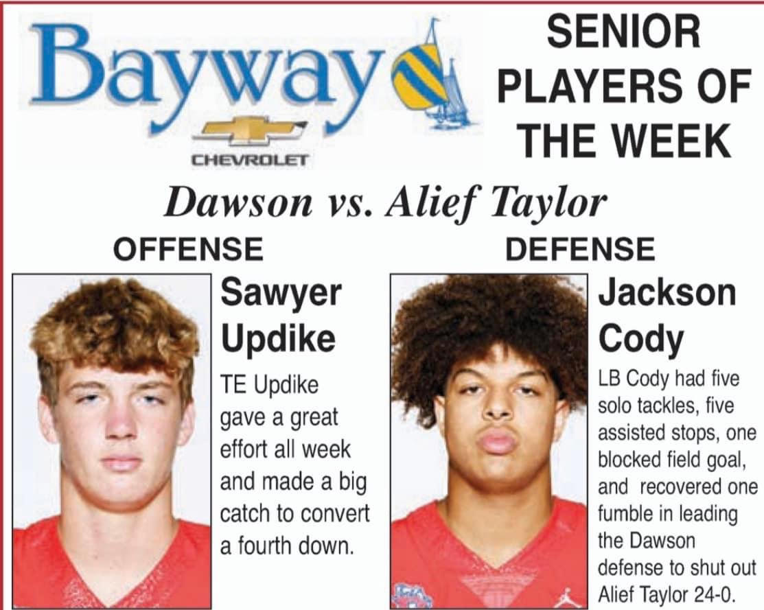 Dawson Eagles on Twitter "RT dawson_baseball Congrats to this multisportathlete SUpdike25 🏈