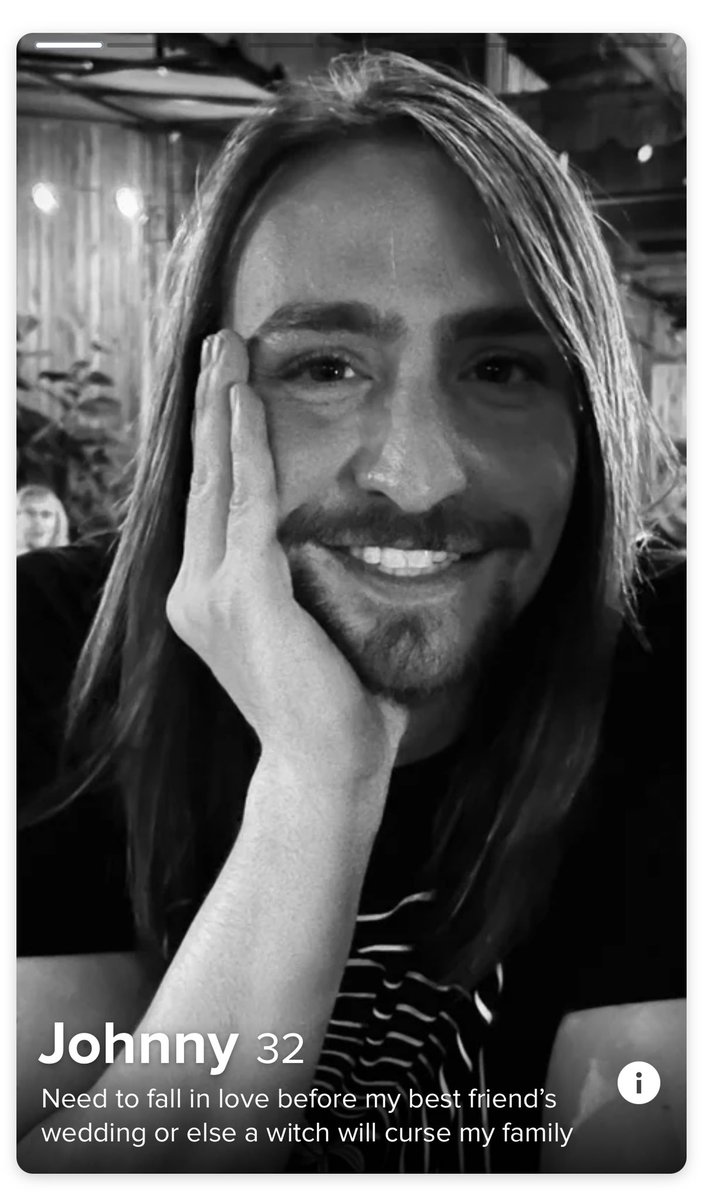 Johnny on Twitter "Tryin a new tinder bio"