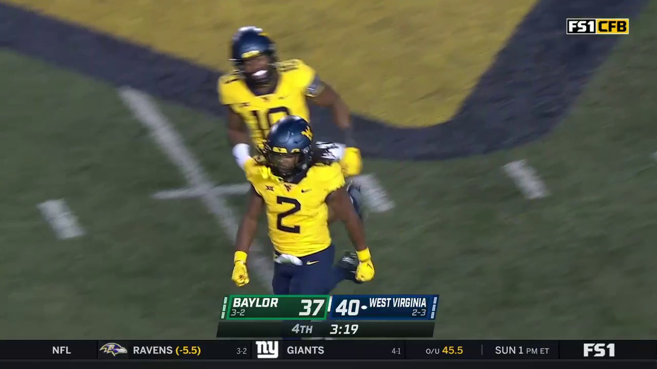 FOX College Football on Twitter "PICKED OFF The WVUfootball forces