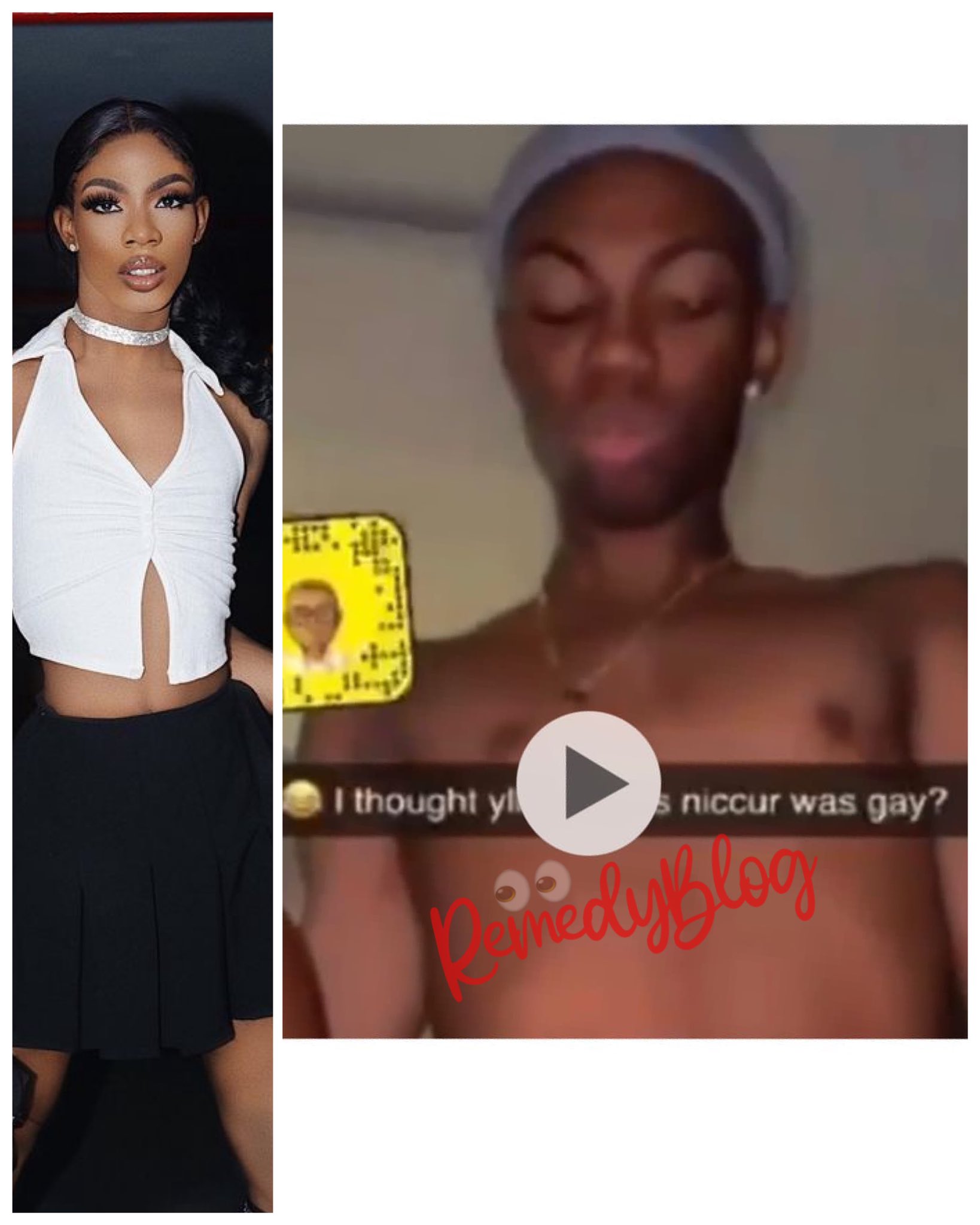 REMEDY BLOG 👀 on Twitter: "James brown,princess of africow,duchess of london..Sex tape leaked