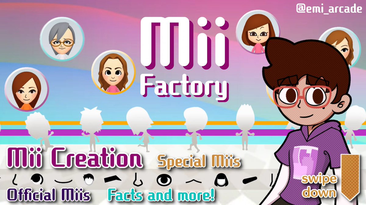Mii Factory Mii Creation Studio / Twitter