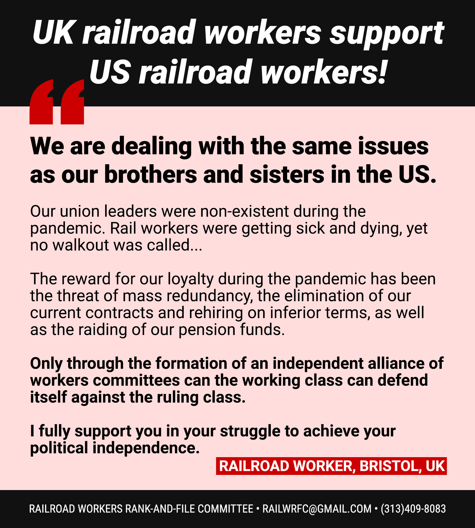 Jacob Crosse on Twitter "The vote by maintenanceofway