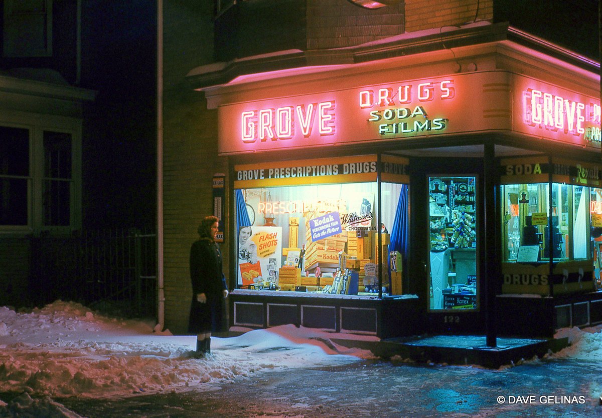 Grim Art on Twitter "RT Kodakforever 📸 A Neon Winter Night Grove