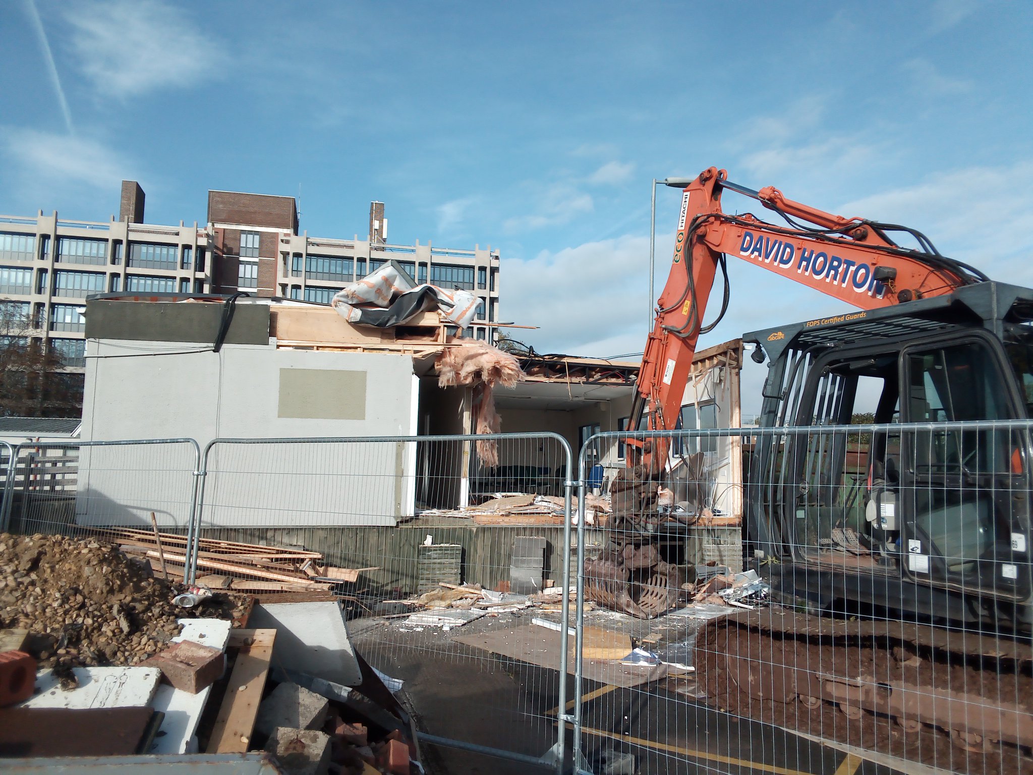 New College Swindon on Twitter "Work has begun preparing the site for