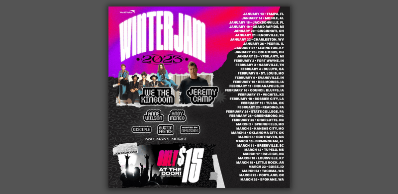 Winter Jam 2023 Arkansas