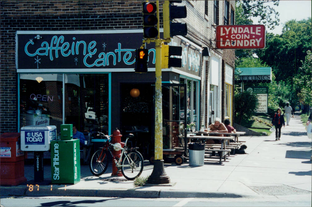 mpls photo bot on Twitter "Caffeine Canteen and Lyndale Coin Laundry Date 1990s Address 2401