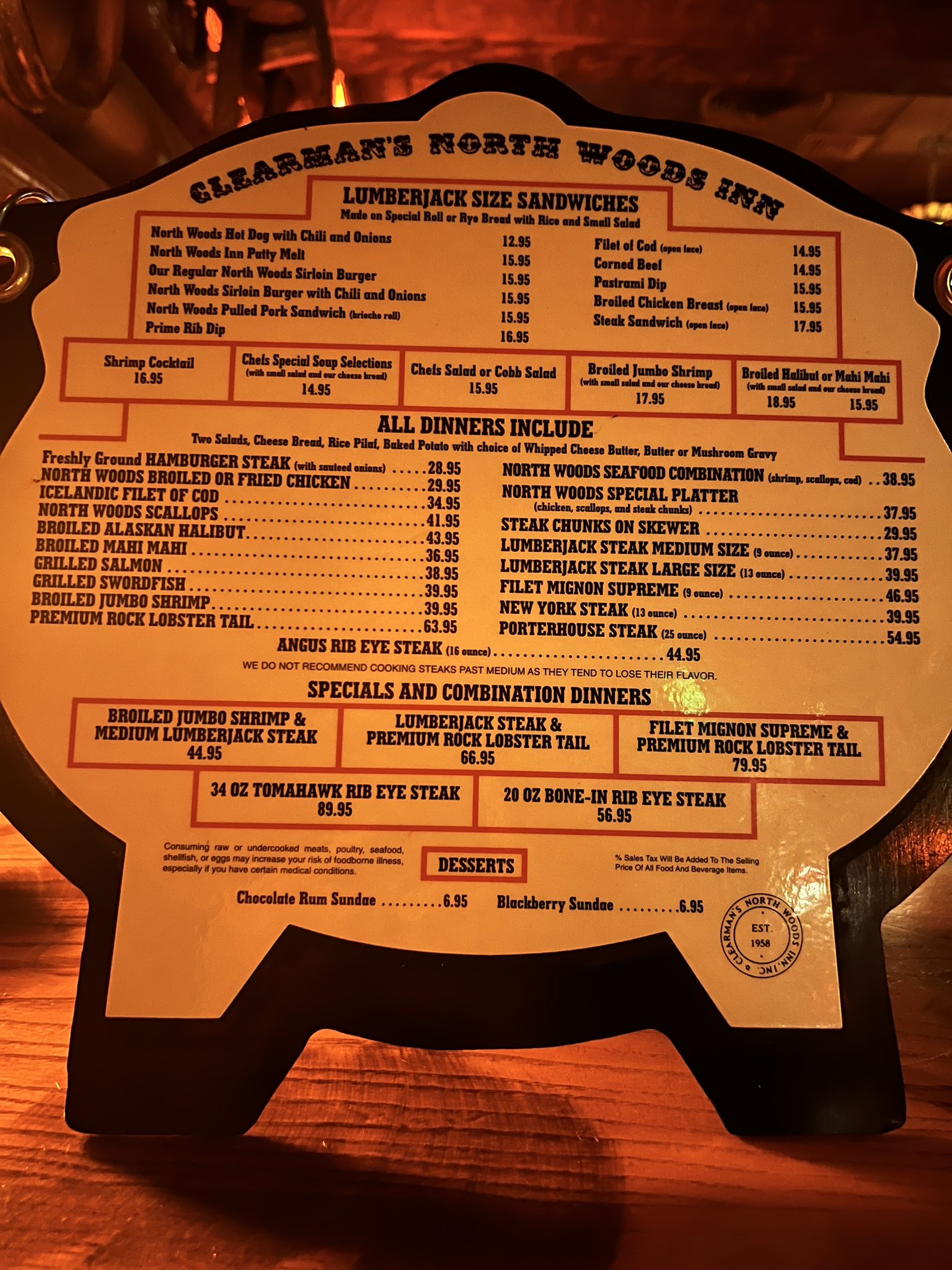 Dave Samarzich on Twitter "One of my favorite restaurants NORTHWOODS